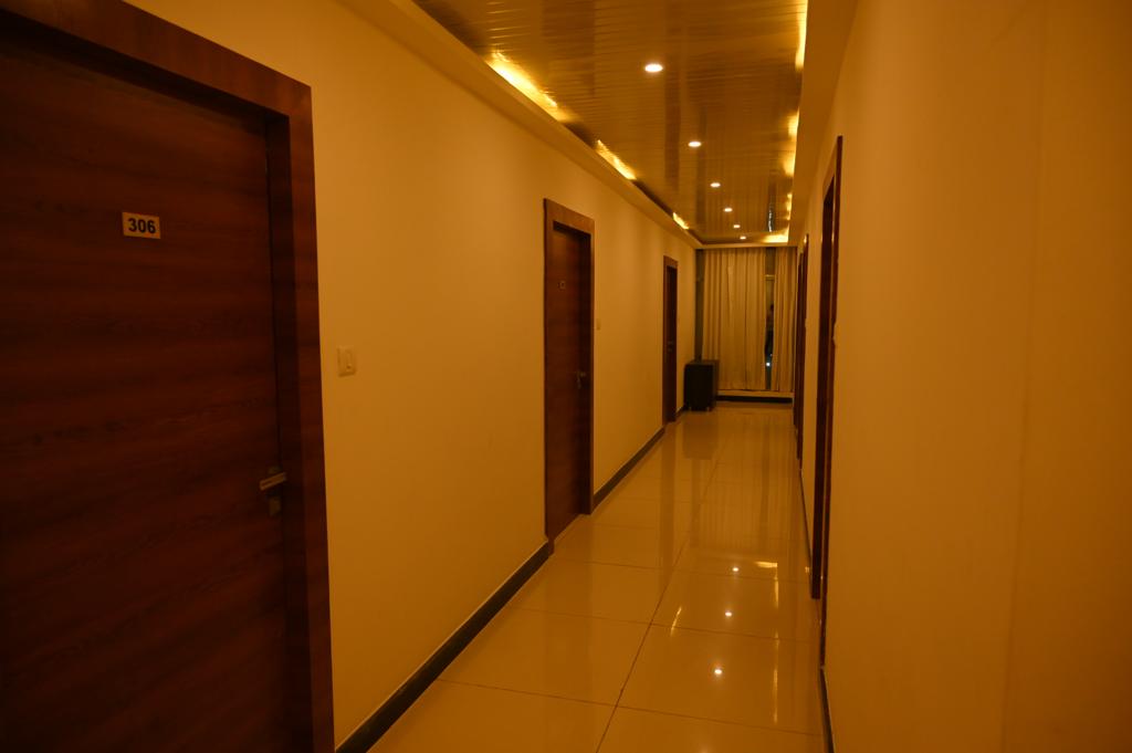 Hotel corridor interior at hotels near Bachupally Hyderabad